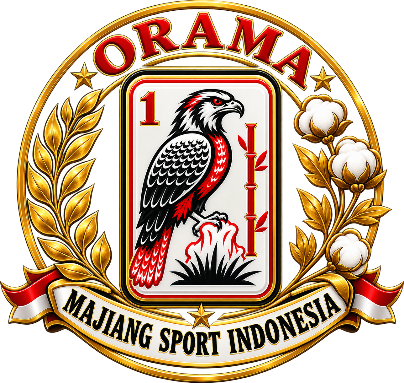 Lambang resmi ORAMA — Majiang Sport Indonesia